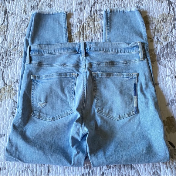 Loft Embroidered Skinny Jean Light Wash • 28/6 - Picture 5 of 7